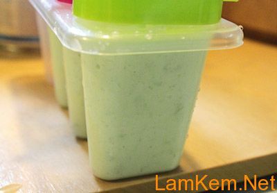 Cách làm kem đậu xanh sầu riêng thơm mát-hình số-5