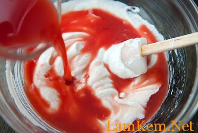 Cách làm kem sữa chua dưa hấu không cần máy tại nhà-hình số-3