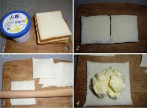 Cách làm kem chiên giòn bằng bánh mì sandwich-hình số-1
