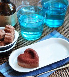 Cách làm kem chocolate hình trái tim cực đơn giản-hình số-5