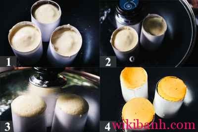 Cách làm bánh bông lan bằng chảo chống dính-hình số-9