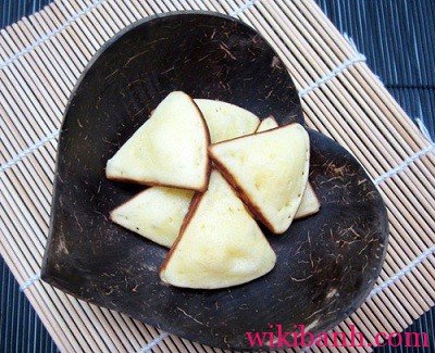 Cách làm bánh bông lan tam giác mềm xốp thơm ngon-hình số-8